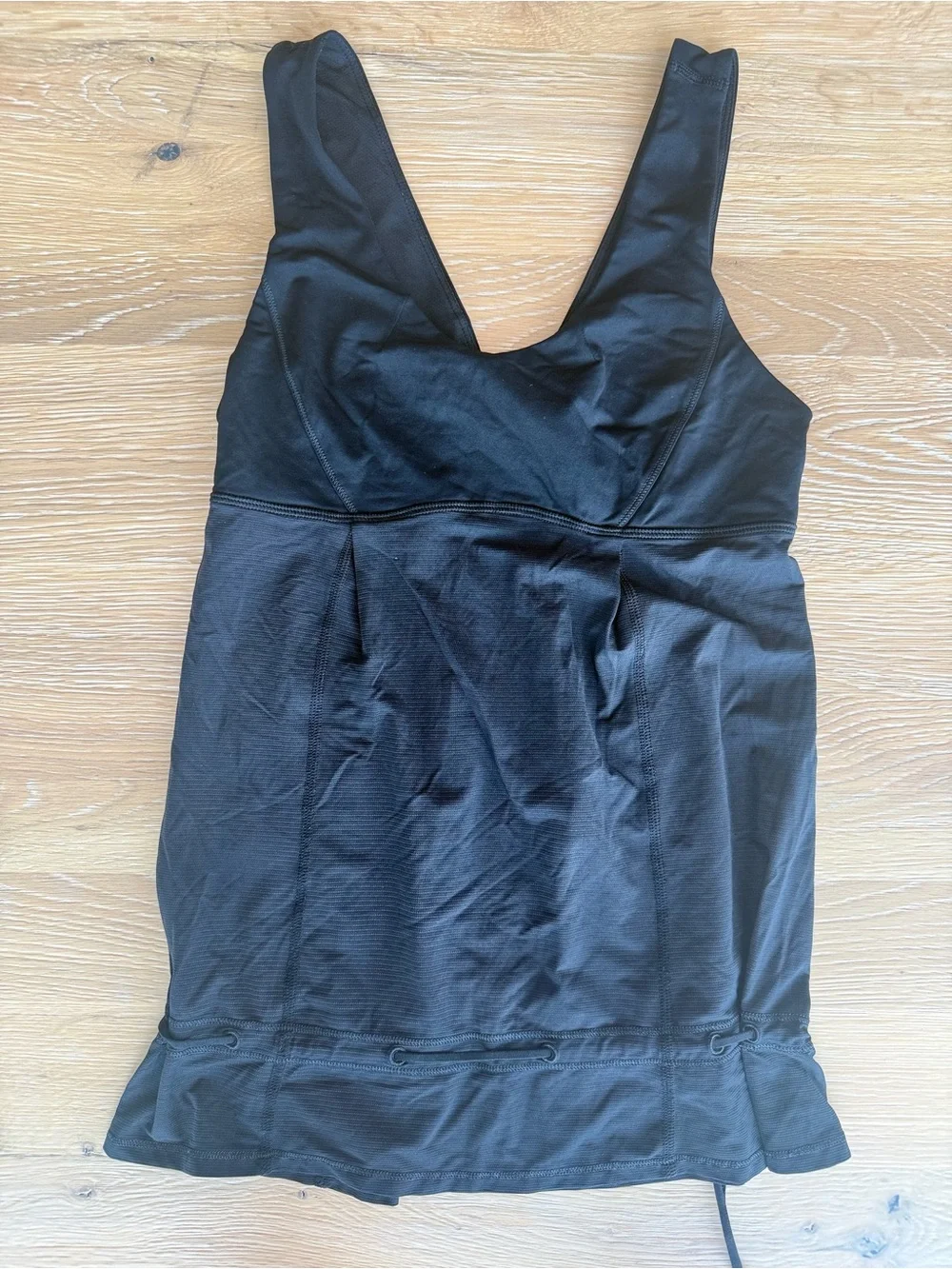 Lululemon Athletica Lot of Three Black and Gray Women’s Tank Tops